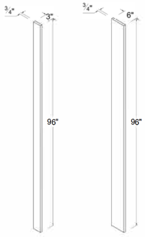 Tall Filler - High Gloss Gray