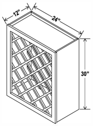 Wine Rack - Aspen Charcoal